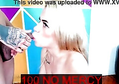 Captivating blond gives great unfathomable blowjobs