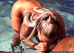 Jason Luv stuffs Cheating bubble arse blondes pussy