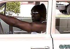 Black & white gay fucking