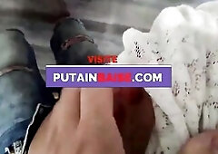 FRENCH - SCEUR BAISEE DANS UN JEAN SERRE DECHIRE