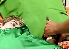 Gay teen is dominated as his asshole is pounded doggy style