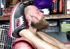 Steamy and satisfying gay anal session with a furry daddy