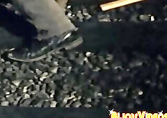 Studs cock sucking and bare banging by the river