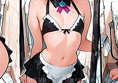 Gwen futa joi/ chastity crossdressing