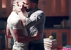 Hunk Adam Ramzi analed Tristan Hunters tight asshole