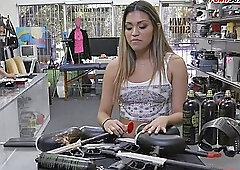 Pawn Shop Girlfriend Facialized After Office Sex With BBC Boss