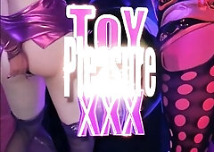 Toypleasurexxx - Sissy pink fishnet