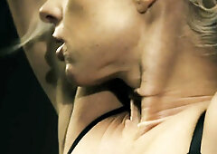 Sexy STEPMUM seduces stunning brunette before having her wicked way with her