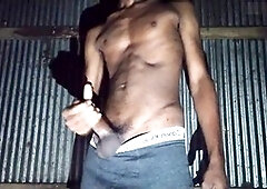 Handsome big cock, young master, masturbated