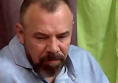 Hairy hunk Max Sargent pounding knowledgeable homosexual