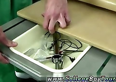 Brunette dude whacking off