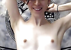 Impassioned 18YO Amateur Shemale Floozy