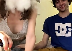 Amateur Webcam Couple Blowjob