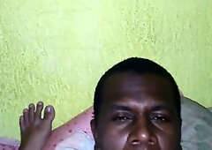 POV interracial encounter with deep oral and intense anal