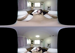 Gazing at the Virtual Blowjob; POV Blowjob with JAV Idol