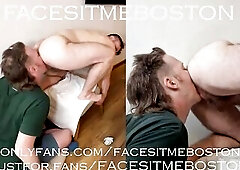 Just sit back & let me worship u. Wrap your leg around the back of my neck and pull me into your holes! That guy started to smother and drown me!