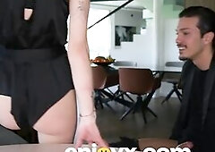 Tiffany Tatum taut butt drilled and creampied by Joe Di Marco