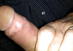 Sucking a manscaped dong at the adult theater 6