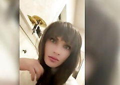 Rumbling snatch implores for sissy wang and cum