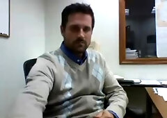 dad inhales A Fountain In The Office again