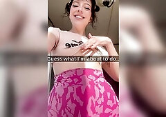 Egirl aches for coarse head and dong screw