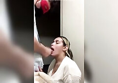 Hawt Golden-Haired Tranny screw stud