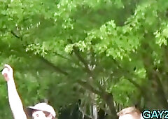 Boy toy endures a huge cock