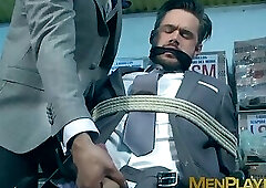 Suited Drew Dixon welcomed the long thick cock of doctor Sir PeterÂ