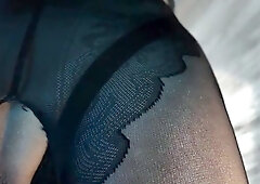 Big assed anal booty fetish slut toyed deep in her ass