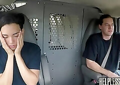 Hitchhiking ends with gay sucking cock and anal bondage