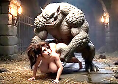 Cave Monster Giant Wang Tempted Thick mother I'd like to fuck
