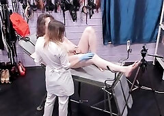 T-Girl angel slavery and e-stim