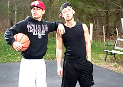 Altar boys Ryland Kingsman and Jay Tee fuck in the altar room