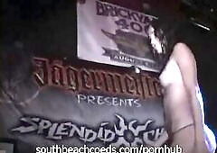 Incredibly Hawt Real College Cuties in a Hawt and Immodest Moist T-Shirt Contest