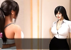 Lisa Two Sexy Ass Girls In The Clothing Store Ep11