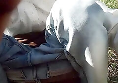 Charming gay stud with a huge cock enjoys some passionate anal with an older Indian guy