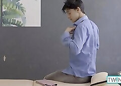 Lucas Blew His Asian Cock&excl; Logan Got Horny Enough To Fuck His Tight Ass&excl;