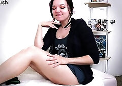 Stripping Wager turns in JOI and mutual masturbation