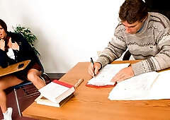 Steven French Fucks His Student In Classroom