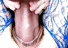 Bizarre Double Vaginal Stretch : 2 Dildos Wreck My Twat To Intensive Climax