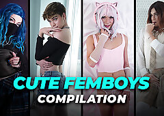 HETEROFLEXIBLE - HOTTEST CUTE FEMBOYS FUCKED COMPILATION! ROUGH DOGGYSTYLE, ANAL FINGERING, & MORE!