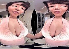 Japanese vr beauty shares sensual pov intimate moments