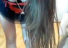 Hottest webcam College, Lingerie movie with hotty_jessie chick.