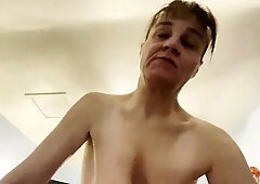 Hope u have a fun the pov style of this movie scene of me getting my fill during the time that watching my titts bouncing