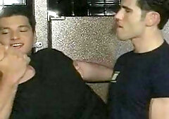 Falcon Studios: Oral Tease Turns into a Dual Invasion