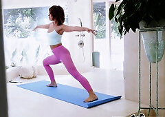 Adriana Chechik In Very Wet Yoga