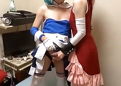 Asian frotting, asian femboy, asian femboy orgy