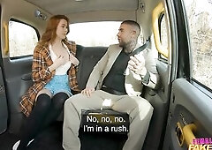 Female Fake Taxi - Just relax I will show u what to do