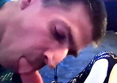 OliAge gives a oral sex to his Sissy Davine for the 1st time. Let's watch when this chab will smack cum for the 1st time. Have A Fun.