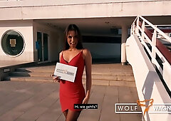 Spanish Nymph Anastasia Overdue For A Hot Fuck